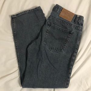 Distressed/faded black Oscar jeans (32x30)